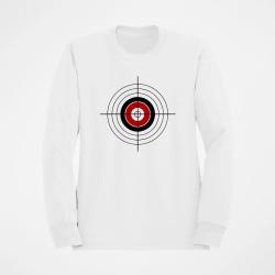 Sweat Target Cible Rouge Blanc