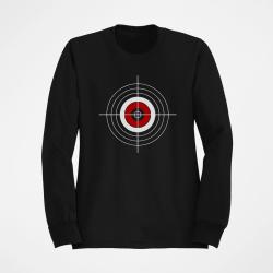 Sweat TARGET CIBLE Rouge Noir