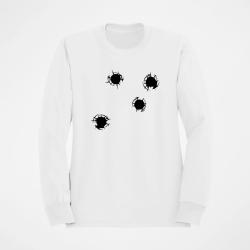 Sweat IMPACTS DE BALLES Blanc
