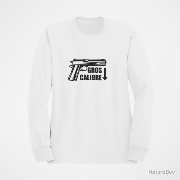 Sweat GROS CALIBRE Blanc