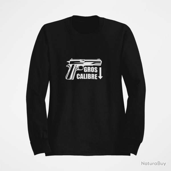 Sweat GROS CALIBRE Noir