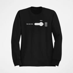 Sweat TIR SPORTIF Pan Noir