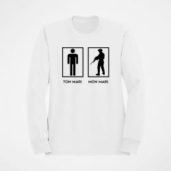 Sweat Ton Mari Mon Mari Blanc