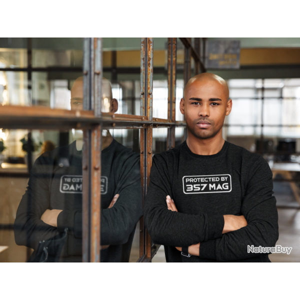 SWEAT PROTECTED BY 357 Mag