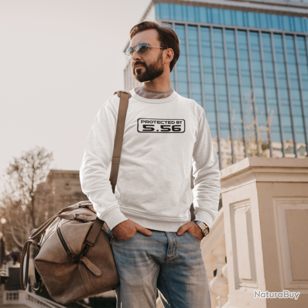 SWEAT PROTECTED BY 5.56