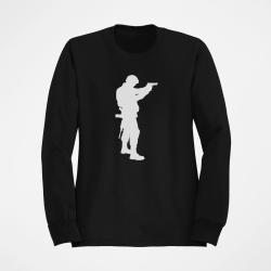 Sweat MILITAIRE Arme de poing Noir