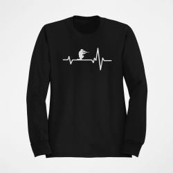 Sweat Militaire Battements de coeur 2 Noir