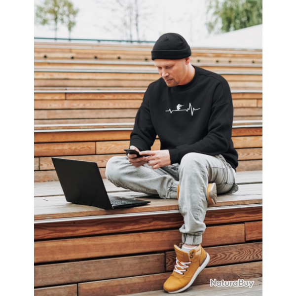 SWEAT TIREUR Militaire Battements de coeur 2