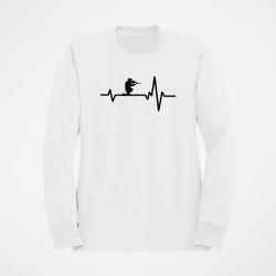 Sweat Militaire Battements de coeur 2 Blanc