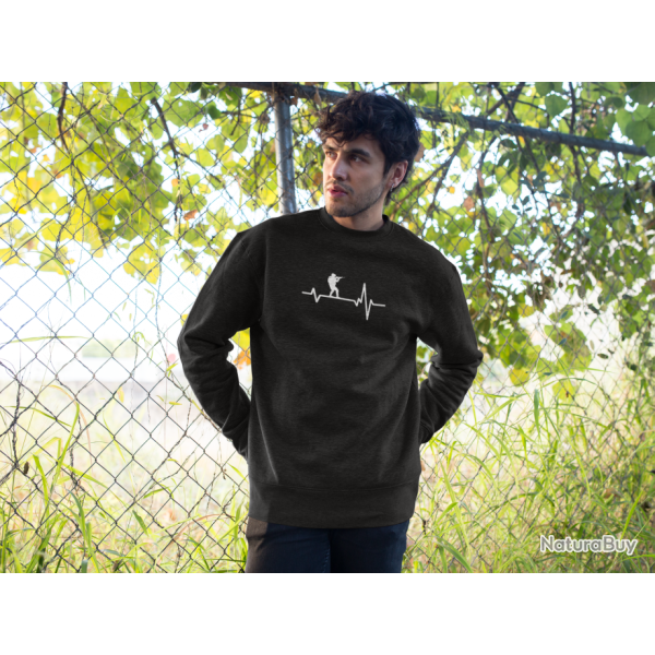 SWEAT TIREUR Militaire Battements de coeur