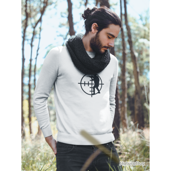 SWEAT TIREUR Militaire Viseur