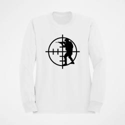 Sweat Militaire Viseur Blanc