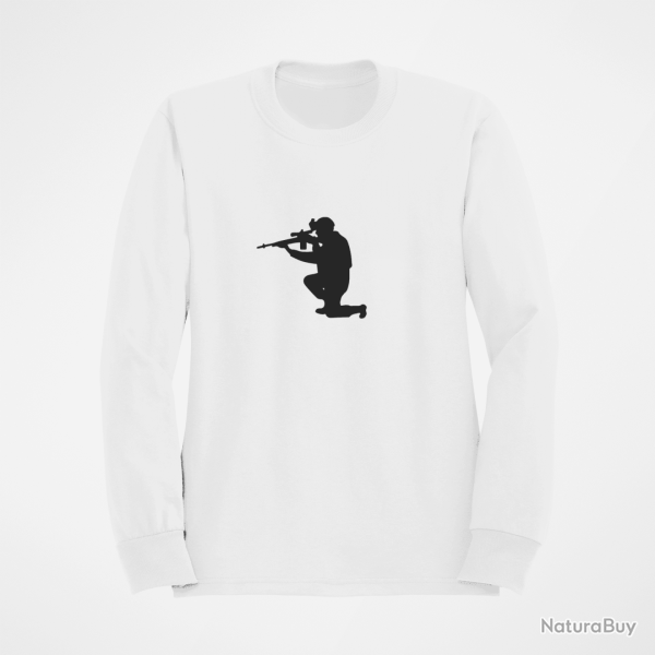 Sweat MILITAIRE M14 Blanc