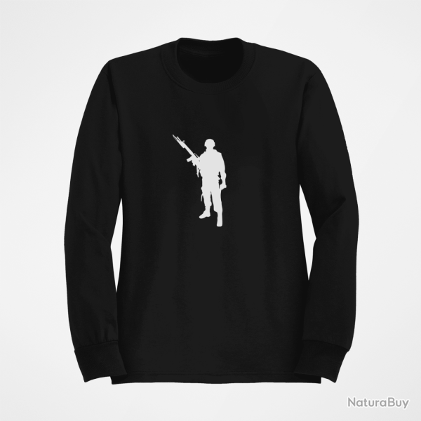 Sweat MILITAIRE M16 Noir