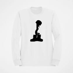 Sweat MILITAIRE Hommage Blanc