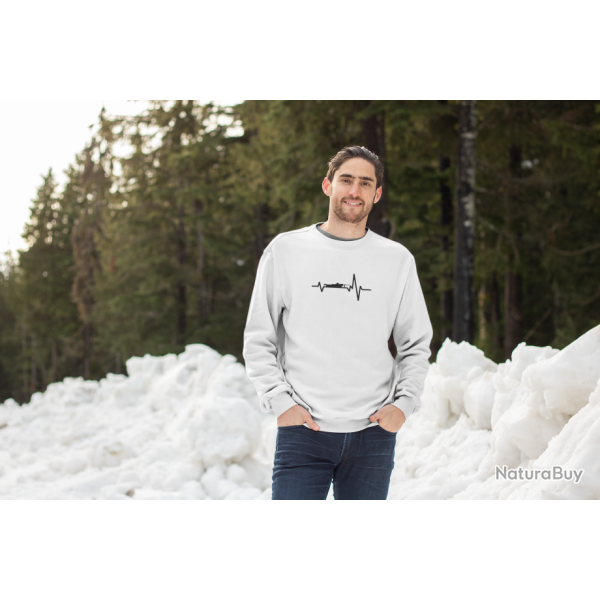 SWEAT TIREUR Sniper Battements de coeur