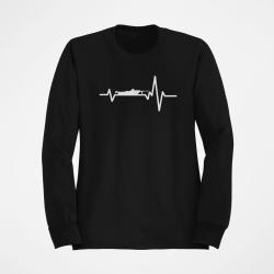 Sweat SNIPER Battements de Coeur Noir