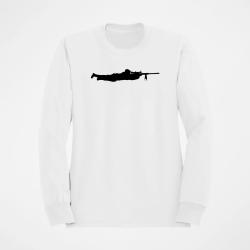 Sweat SNIPER MILITAIRE Blanc