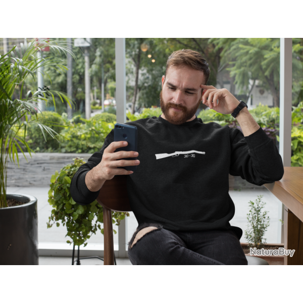 Sweat Armes Carabine  levier sous garde 30 30