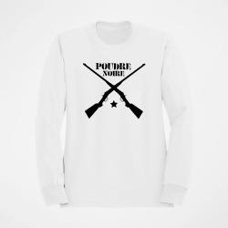 Sweat Armes Fusils poudre noire Blanc