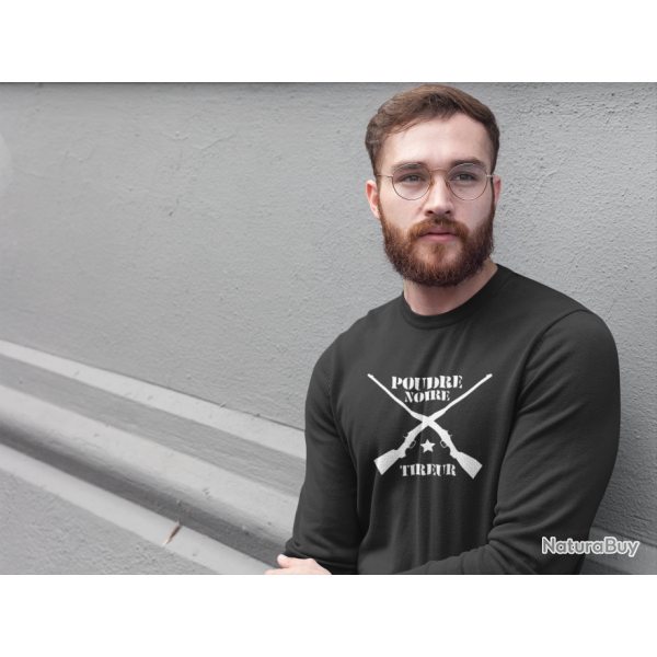 Sweat Armes Fusils poudre noire Tireur
