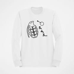 Sweat Armes Grenade 2 Blanc