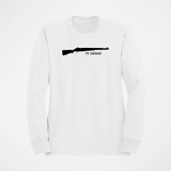 Sweat Armes M1 Garand Blanc