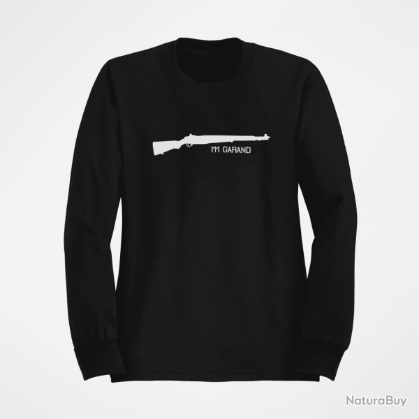 Sweat Armes M1 Garand Noir
