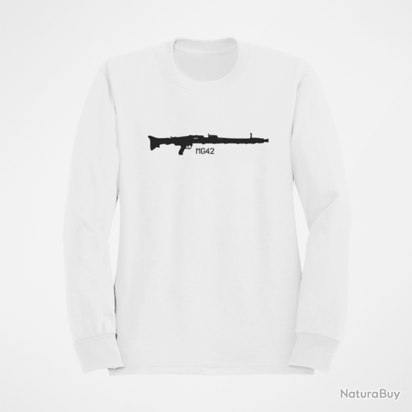 Sweat Armes MG42 Blanc