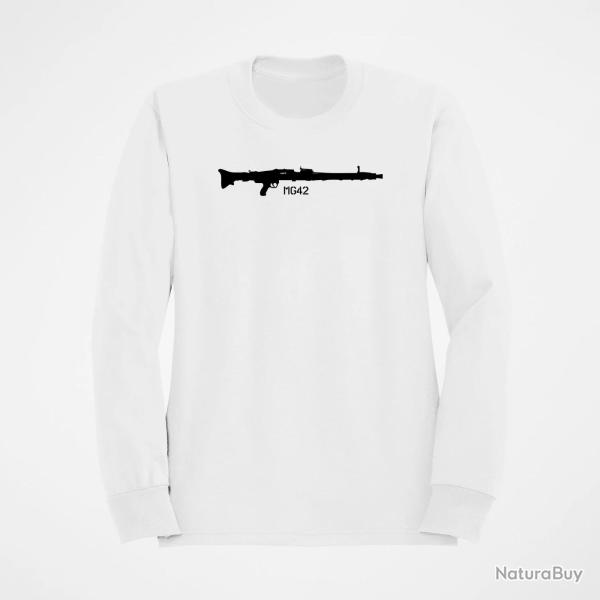 Sweat Armes MG42 Blanc