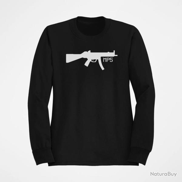 Sweat Armes MP5 Noir