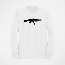 Sweat MP5 Silencieux Red Dot Blanc