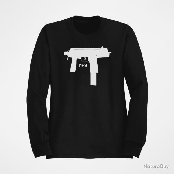 Sweat Armes MP9 Noir