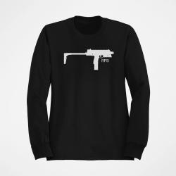 Sweat MP9 Crosse D&eacute;pli&eacute;e Noir