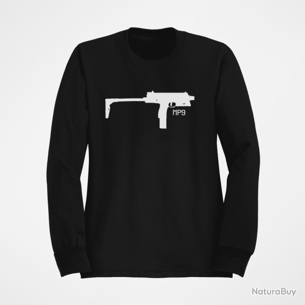Sweat Armes MP9 2 Noir