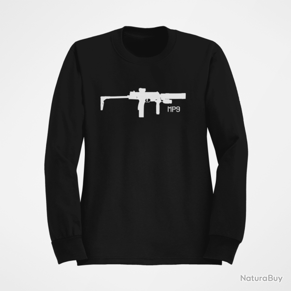 Sweat Armes MP9 3 Noir