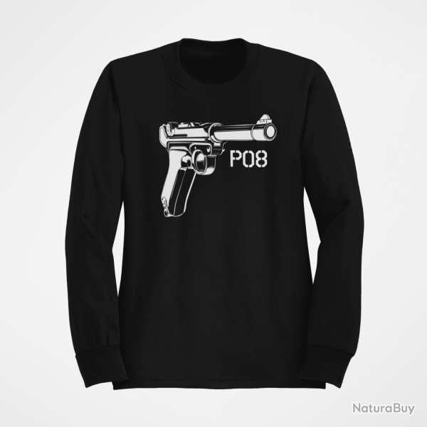 Sweat Armes P08 Noir