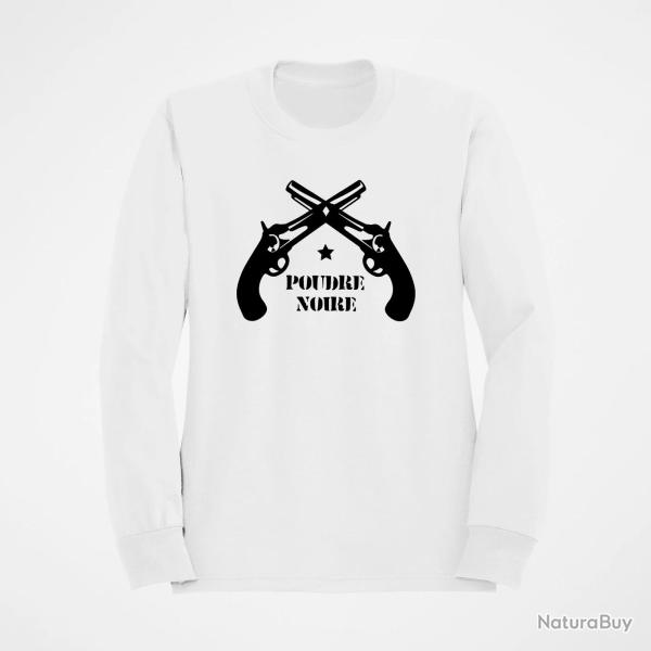 Sweat Armes Pistolets Poudre Noire Noir