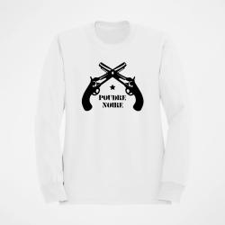 Sweat Armes Pistolets Poudre Noire Blanc