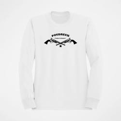 Sweat Armes Poudreux Blanc