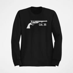 Sweat Armes Revolver Poudre Noire Cal.36 Noir
