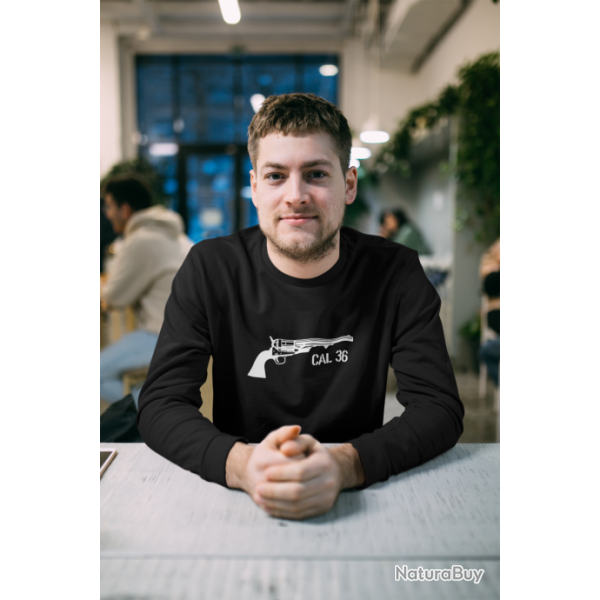 Sweat Armes Revolver Poudre Noire Cal.36