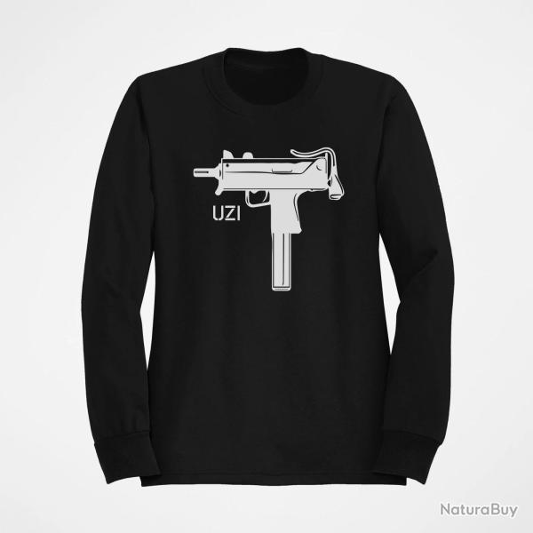 Sweat Armes UZI 2 Noir