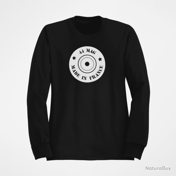 Sweat Cartouches Douille 44 mag Noir