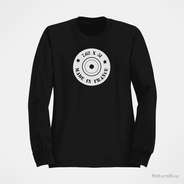 Sweat Cartouches Douille 7.62x51 Noir