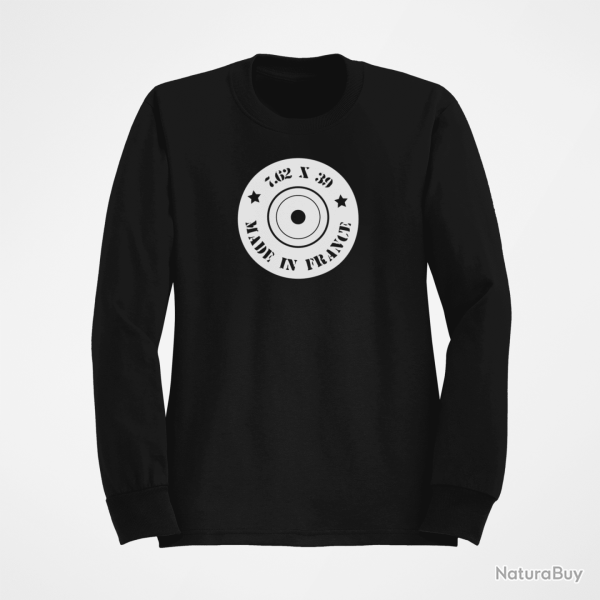 Sweat Cartouches Douille 7.62X39 Noir