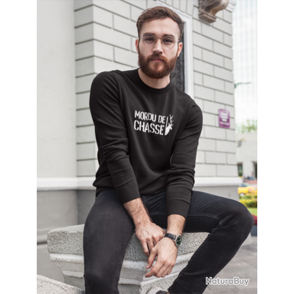 Sweat Chasse Mordu de chasse