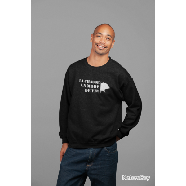 Sweat Chasse Un mode de vie Sanglier