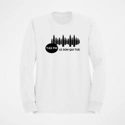Sweat Humour 7.62 FM Blanc