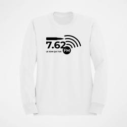 Sweat Humour 7.62 FM 2 Blanc